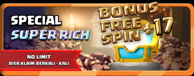 FREE SPIN 17โ SPESIAL SUPER RICH